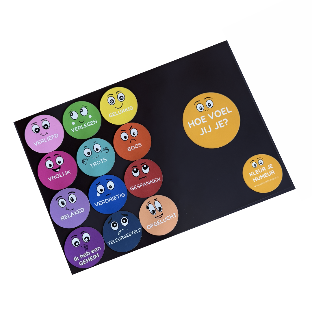 Mood Wall set Kleur je Humeur - voor kinderen